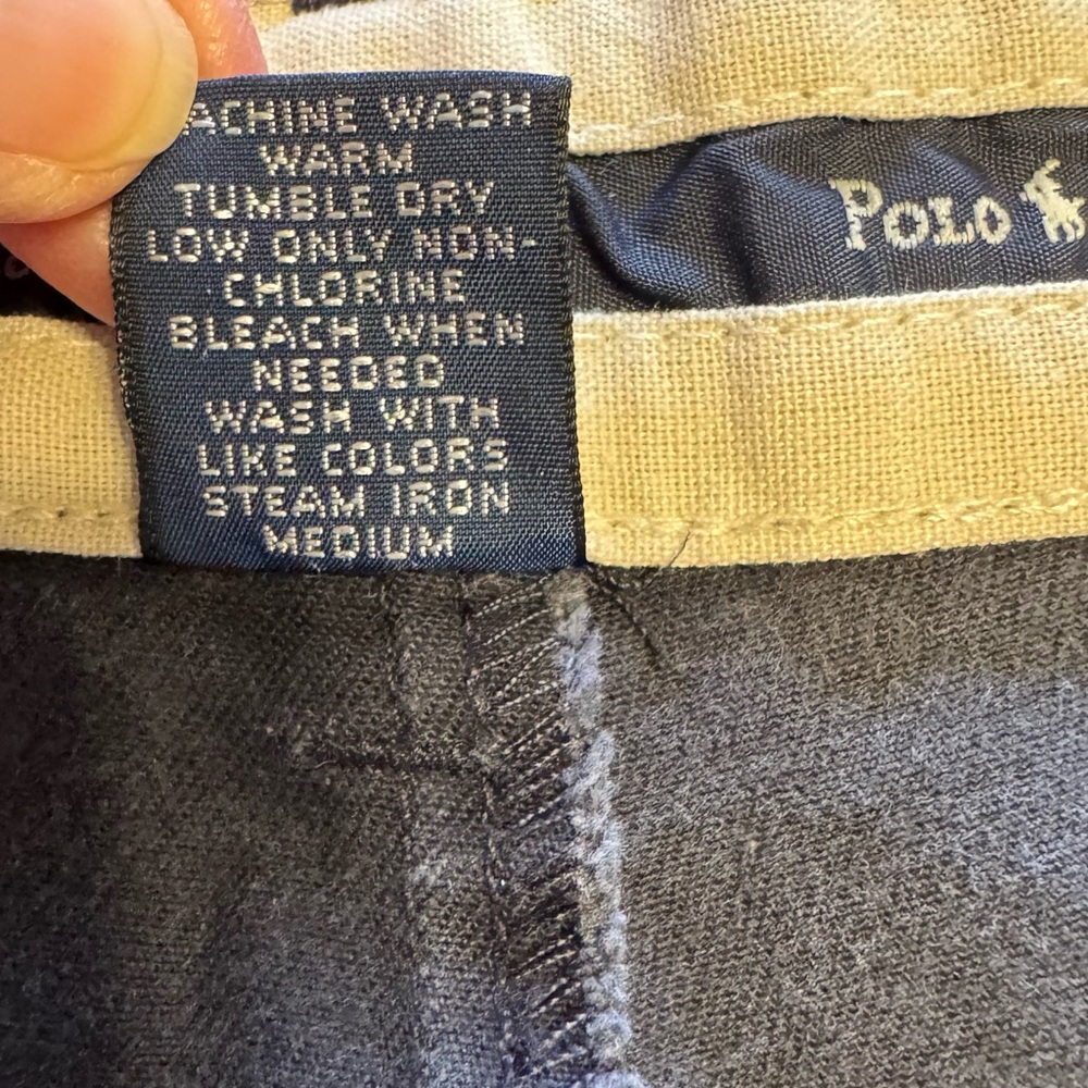 Polo by Ralph Lauren Navy Blue “Andrew” Chinos 35/30 - Picture 5 of 14